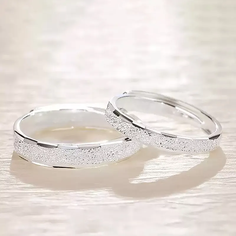 Love Jewelry S999 Fine Silver Rings Unisex-4