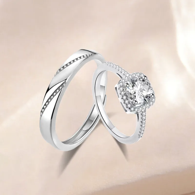 Love Jewelry 925 Sterling Silver Rings Unisex-1