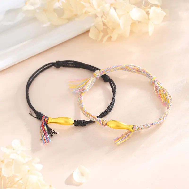 Love jewelry Gold Bracelet Unisex-2