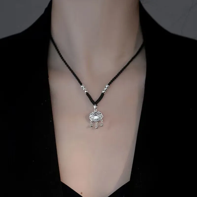 Love Jewelry S999 Fine Silver Necklaces Unisex-2