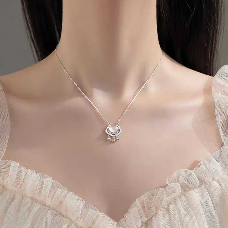 Love Jewelry Sterling Silver Collarbone Chain Unisex-4