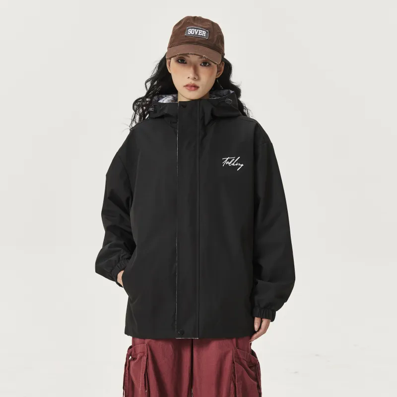 TALKING TOM Jackets Coats Unisex Black-4