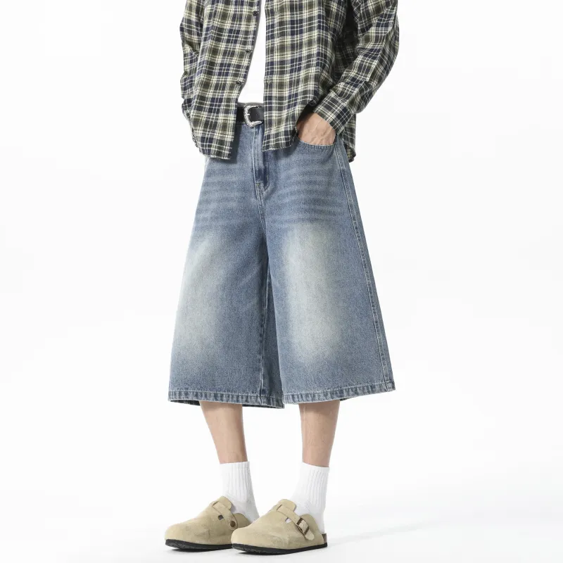 TALKING TOM Denim Shorts Unisex-4