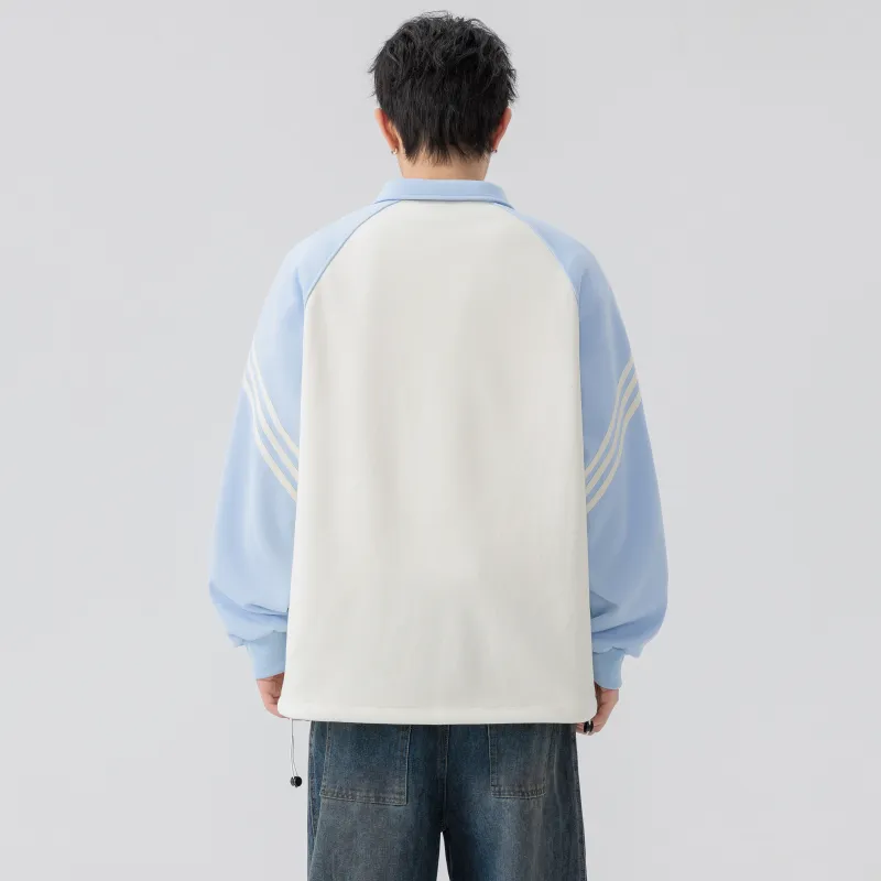 TALKING TOM Polo Collar Sweatshirt Unisex-11