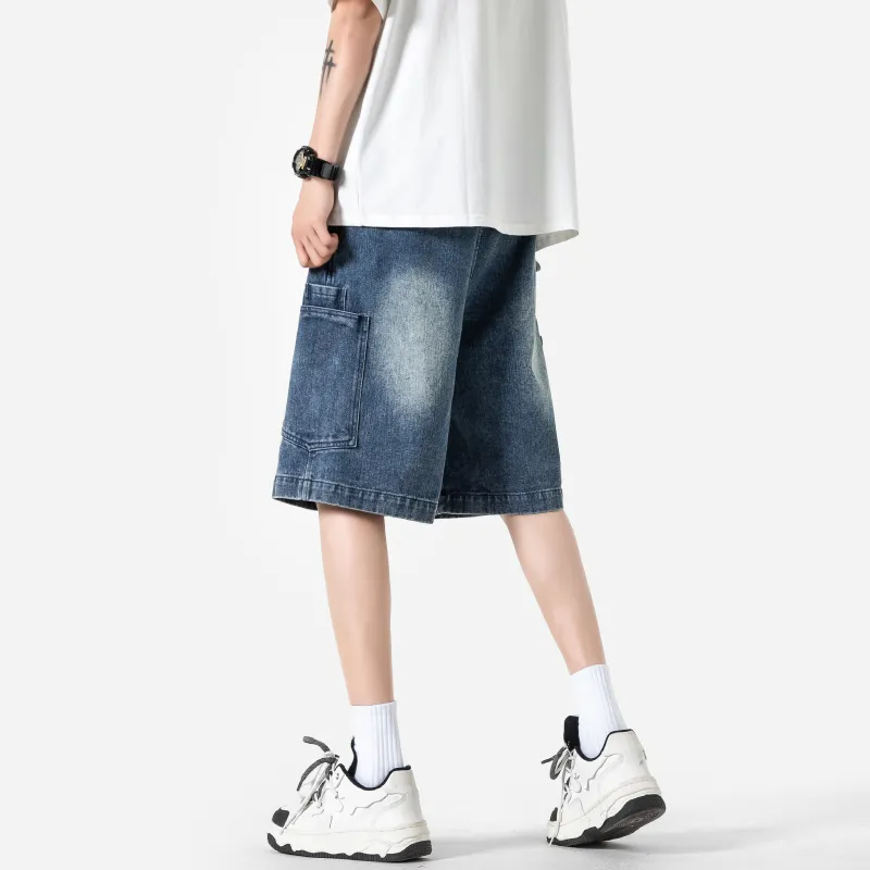 TALKING TOM Denim Shorts Unisex-14