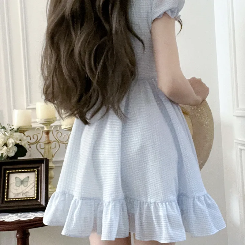 LALAJK Short Sleeved Dress Women's-4