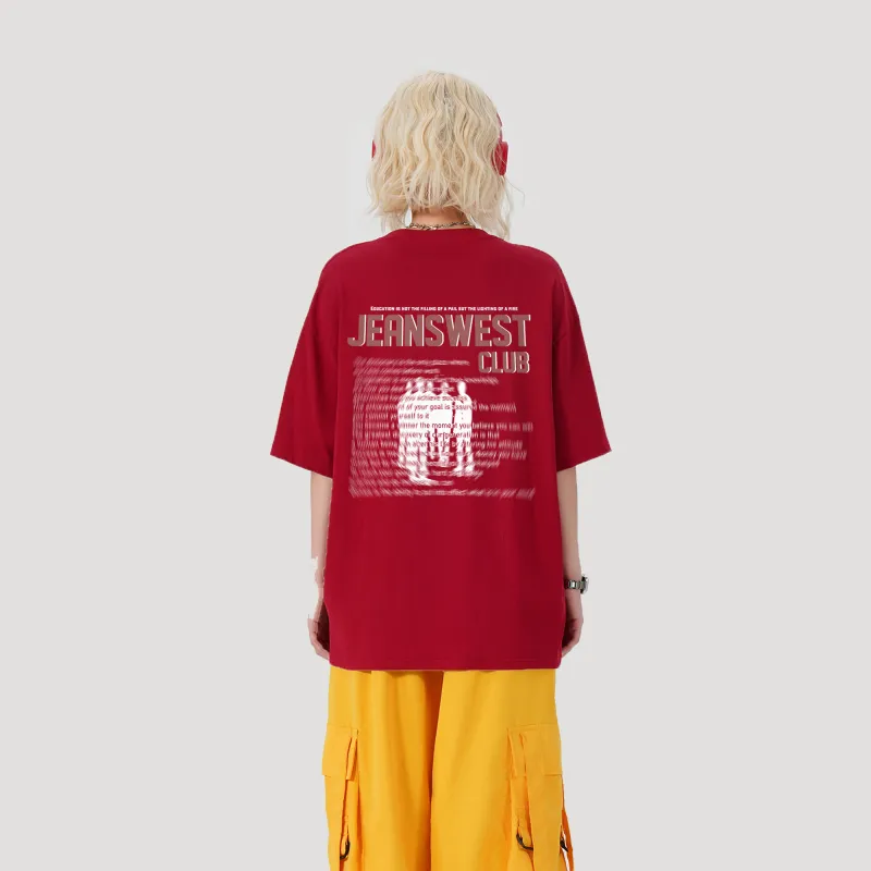 JEANSWEST CLUB T Shirts Unisex-17