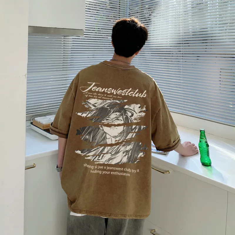 JEANSWEST CLUB x SHENGSIJUE T Shirt Unisex-5