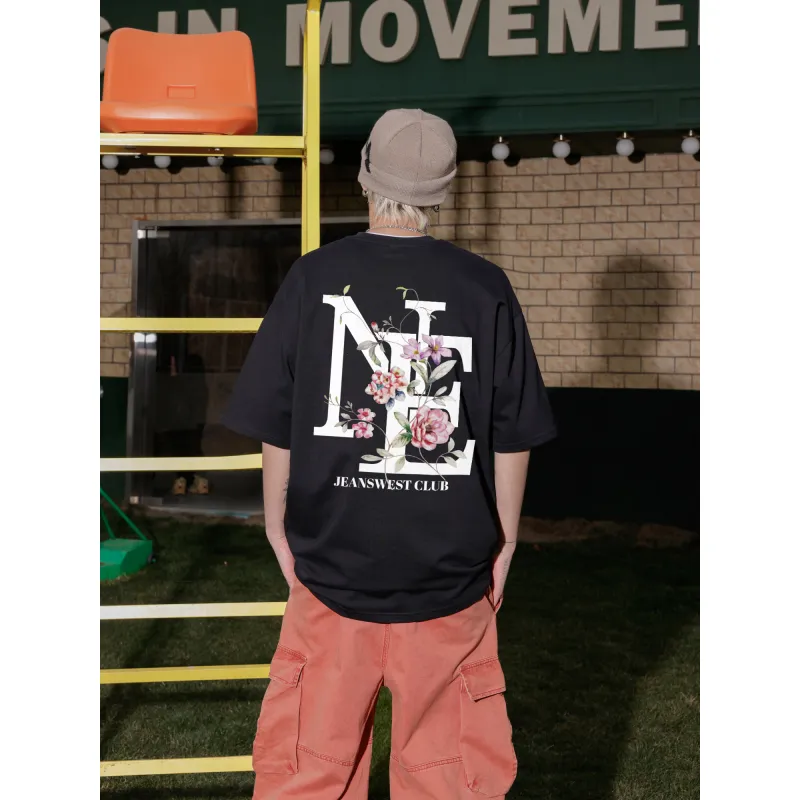 JEANSWEST CLUB T Shirt Unisex Black-3