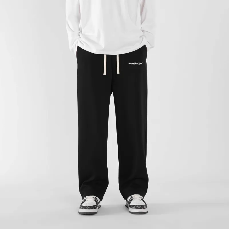 JEANSWEST CLUB Casual Pants Unisex Black-2