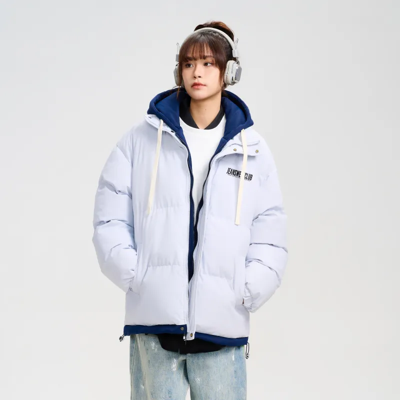 JEANSWEST CLUB Puffer Jacket Unisex Black-38