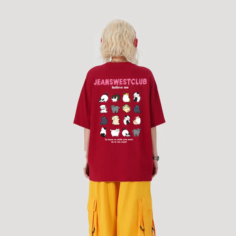 JEANSWEST CLUB T Shirts Unisex-17