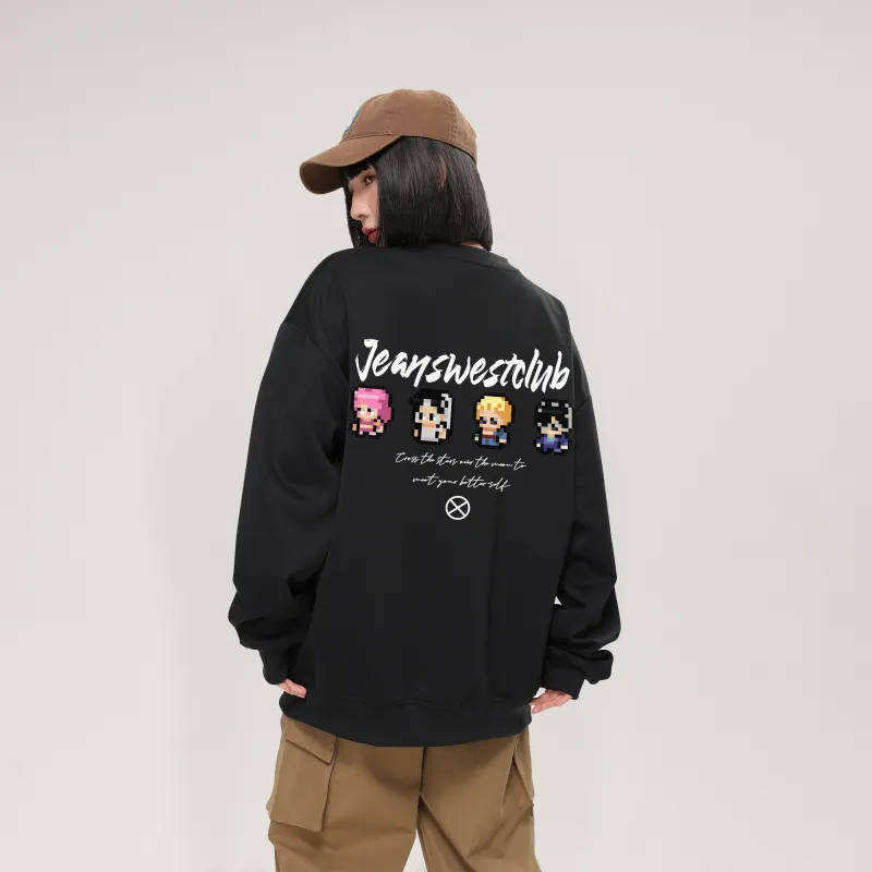 JEANSWEST CLUB Sweatshirt Unisex-4