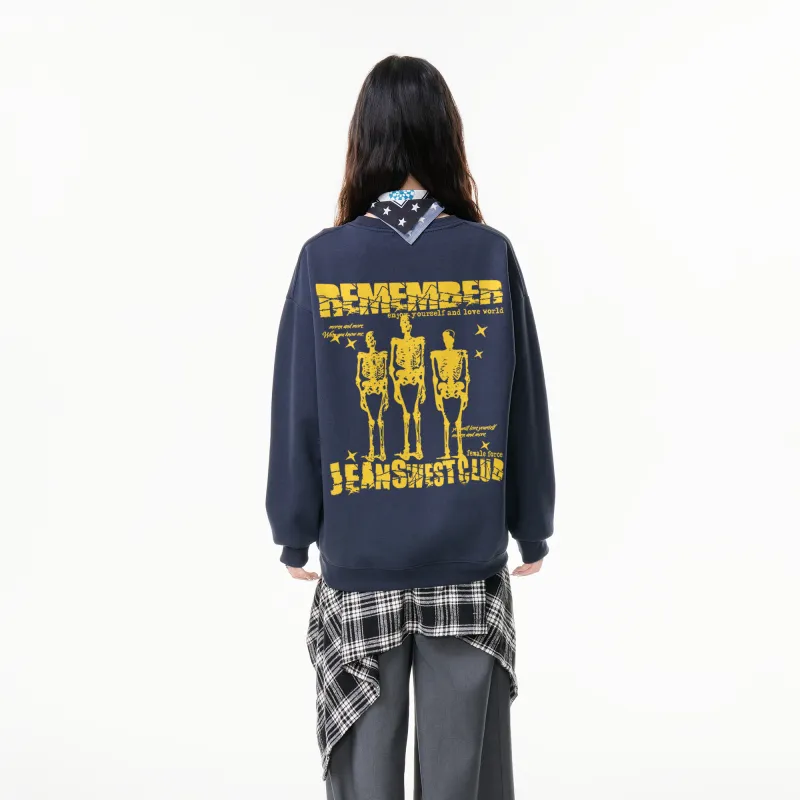 JEANSWEST CLUB Sweatshirt Unisex-23