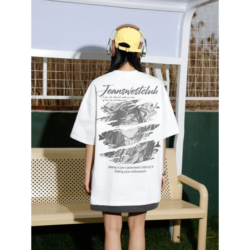 JEANSWEST CLUB x SHENGSIJUE T Shirt Unisex-17