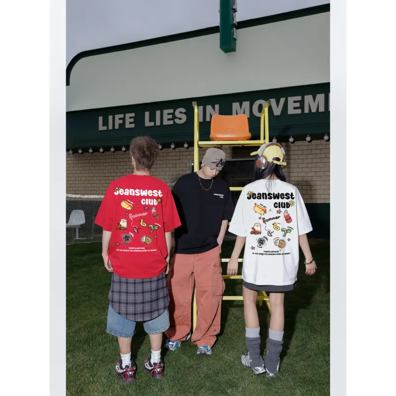 JEANSWEST CLUB T Shirts Unisex-5