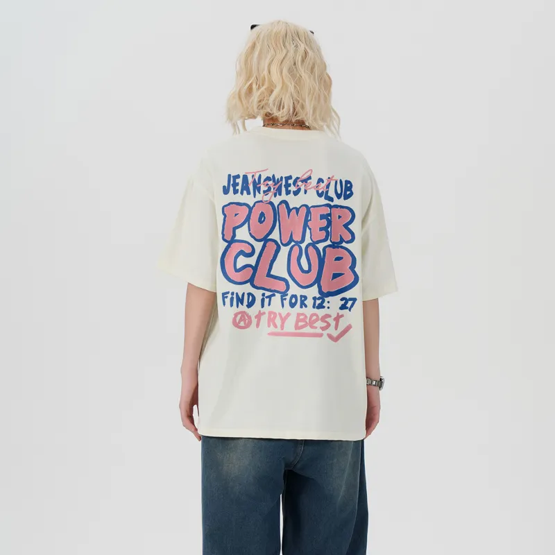 JEANSWEST CLUB T Shirts Unisex-16