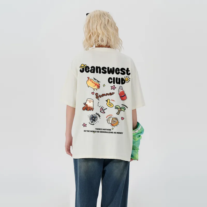 JEANSWEST CLUB T Shirts Unisex-9