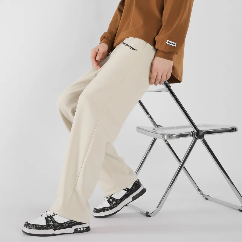 JEANSWEST CLUB Casual Pants Unisex Black-8