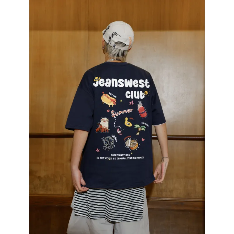 JEANSWEST CLUB T Shirts Unisex-12