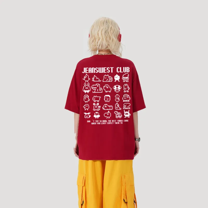 JEANSWEST CLUB T Shirts Unisex-17