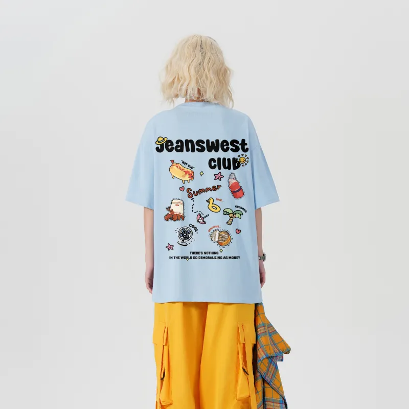JEANSWEST CLUB T Shirts Unisex-15