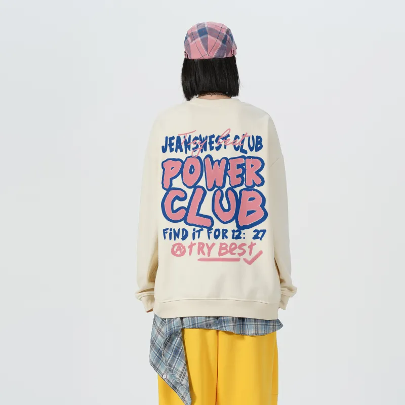 JEANSWEST CLUB Sweatshirt Unisex-47