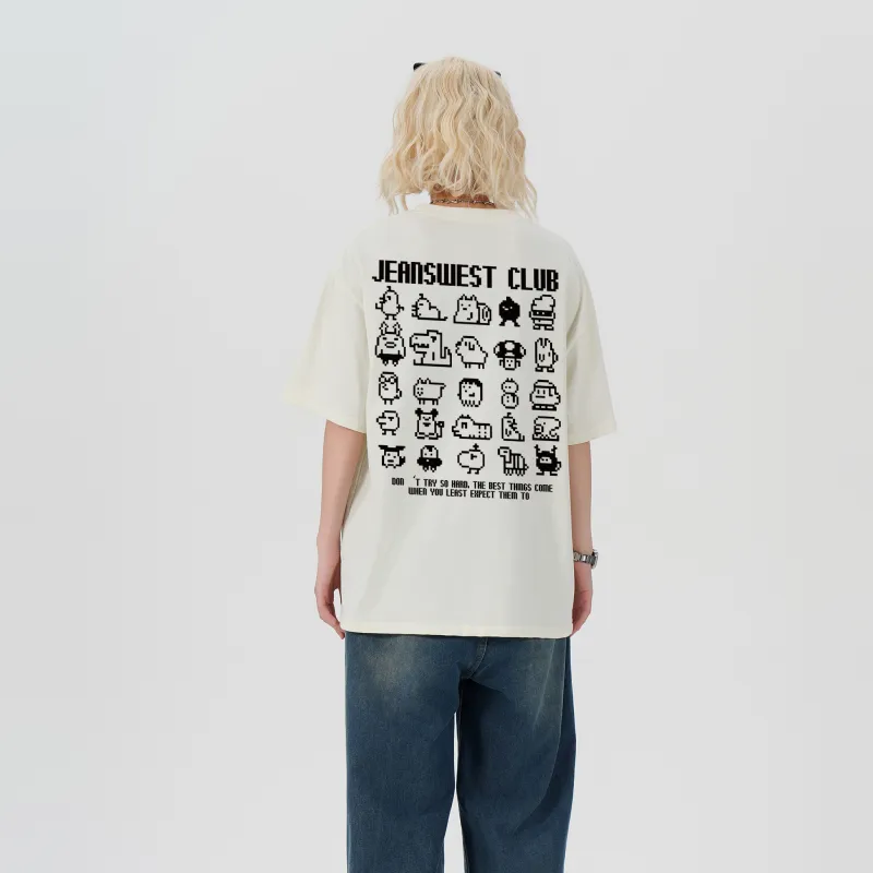 JEANSWEST CLUB T Shirts Unisex-8