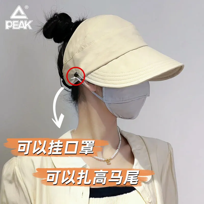PEAK Polyester Sun Protection Hats Unisex-1