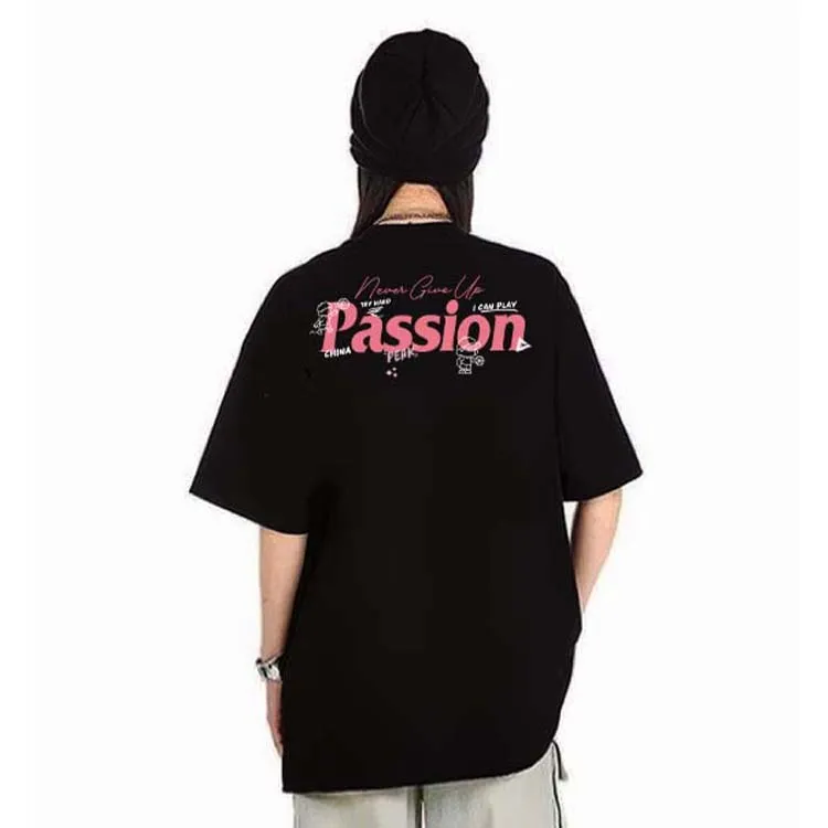 PEAK T Shirts Unisex Black-3