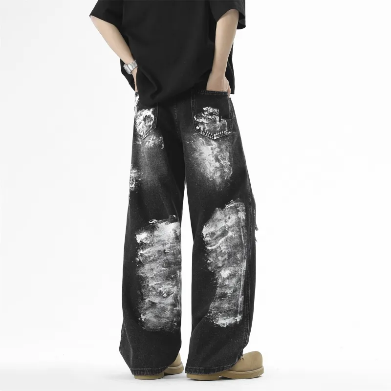 YK&YB Jeans Unisex Galaxy Gray-3