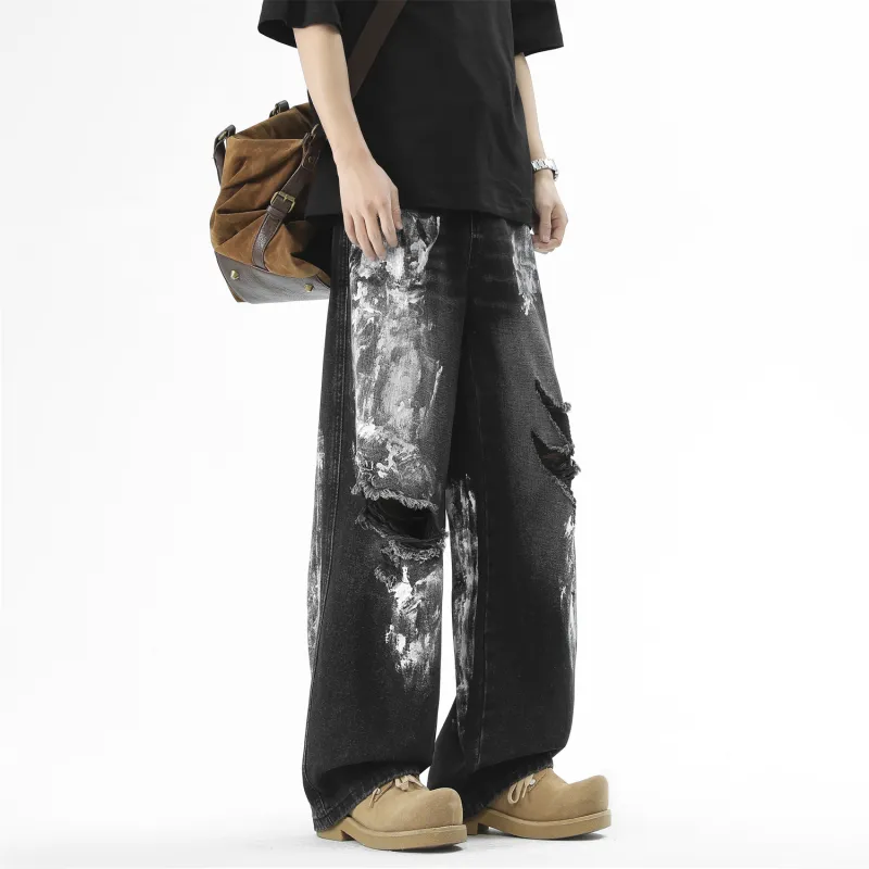 YK&YB Jeans Unisex Galaxy Gray-2