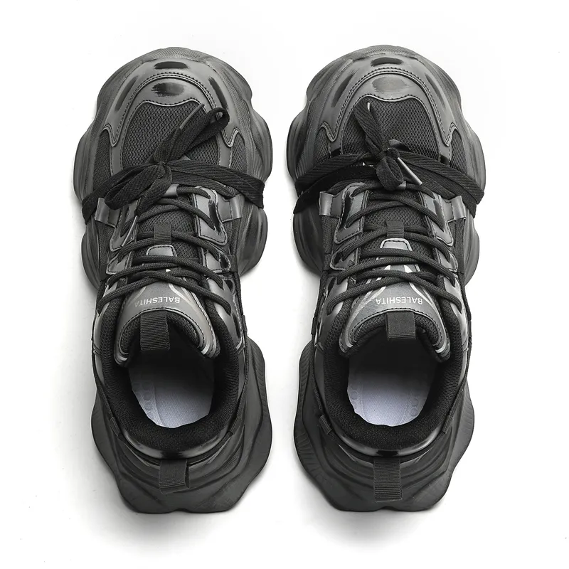 AiJP Cushioning Anti Slip And Wear Resistant Coverage Low Top Chunky Sneakers Unisex-9