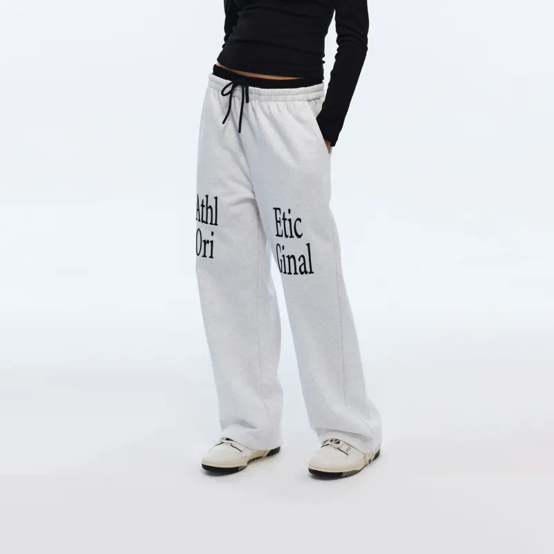 RASS Casual Pants Unisex Light Heather Gray-4