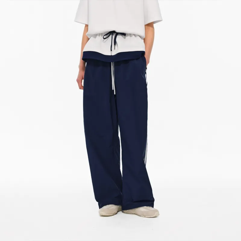 RASS Casual Pants Unisex Navy Blue-2