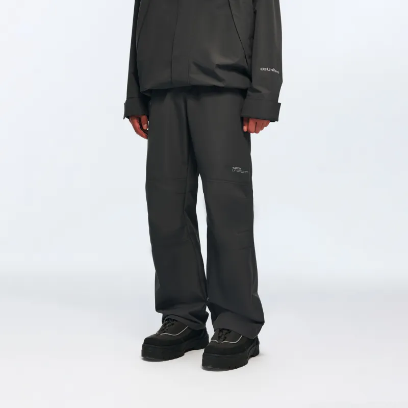 RASS Casual Pants Unisex Dark Gray-3