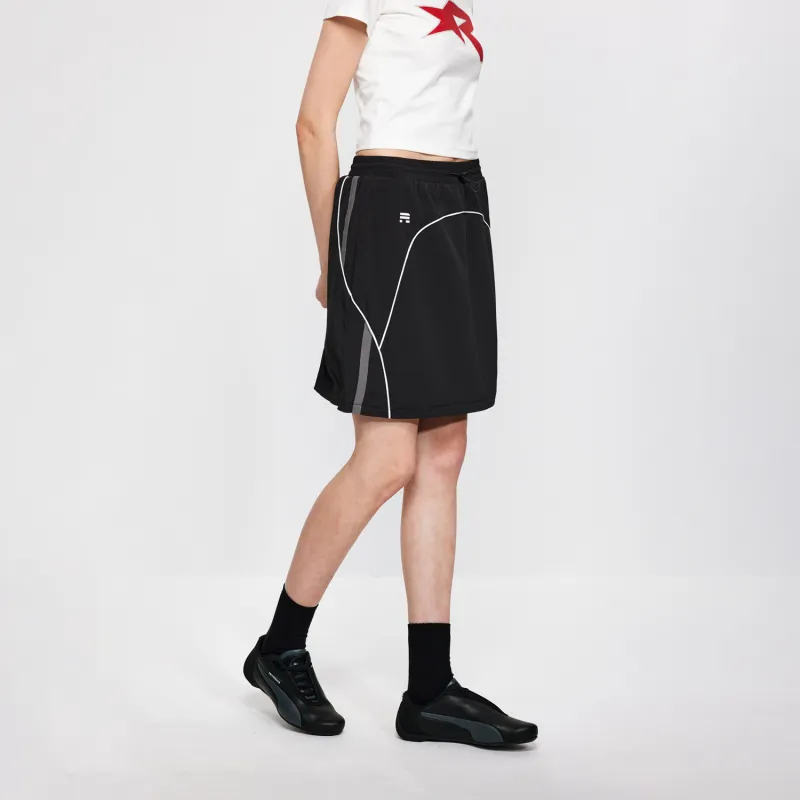 RASS Casual Short Skirts Women's Black-4