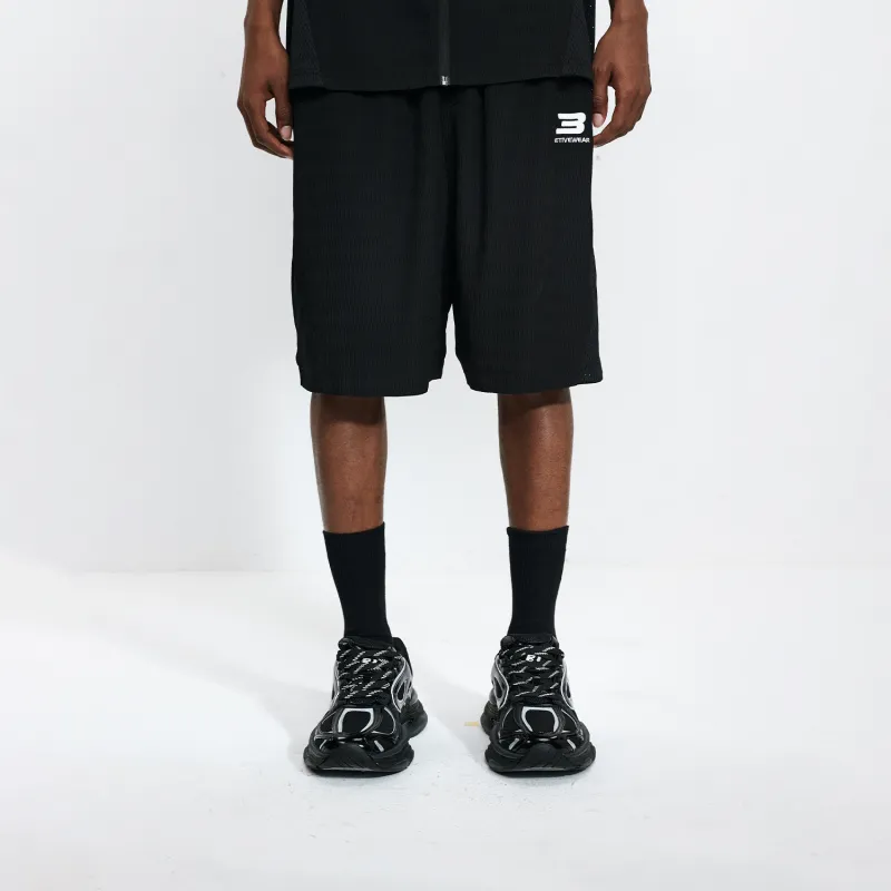 RASS Sports Shorts Unisex Black-2
