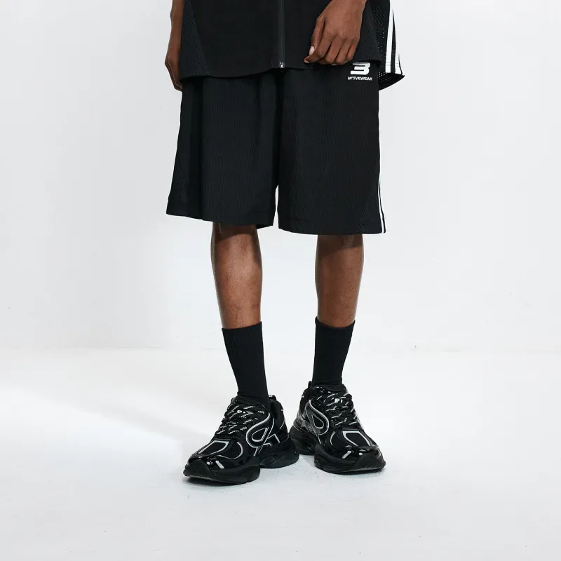 RASS Sports Shorts Unisex Black-3