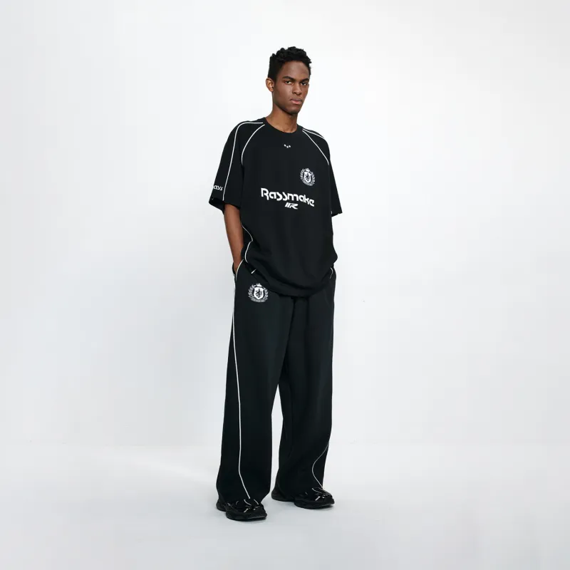 RASS Casual Pants Unisex Black-2
