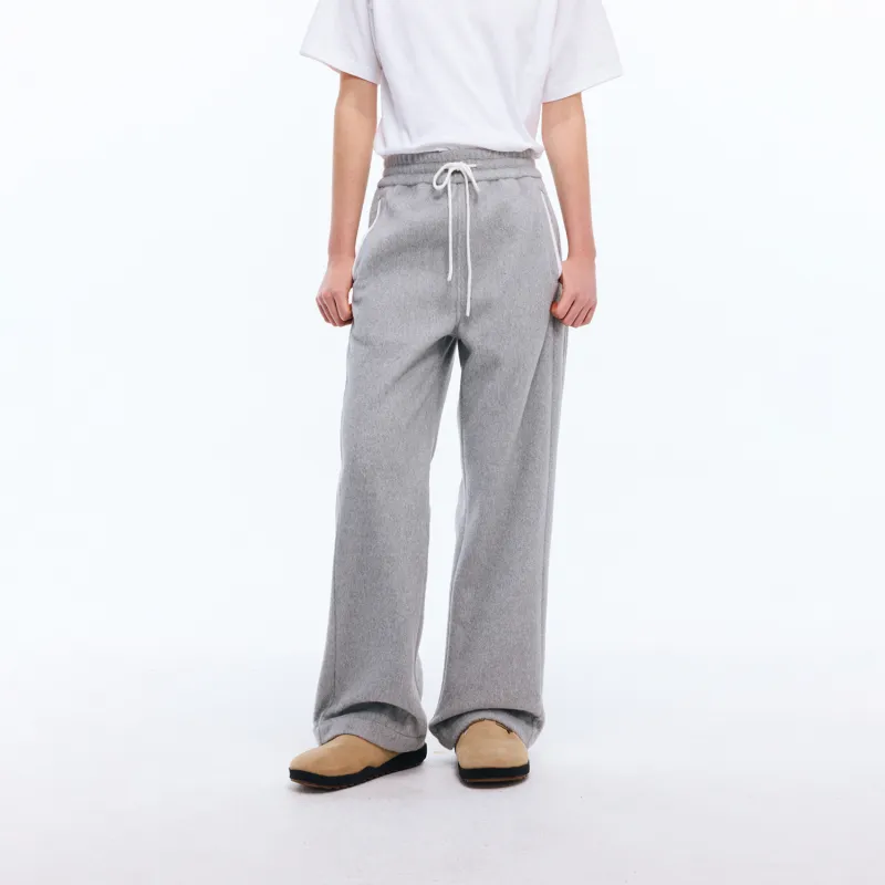 RASS Casual Pants Unisex Light Heather Gray-2