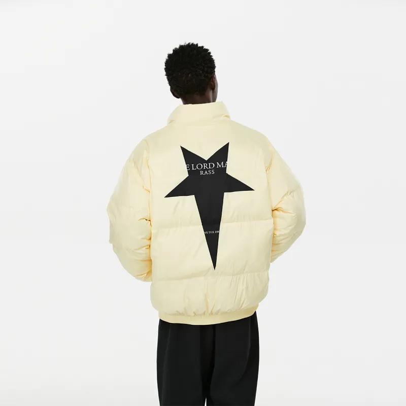 RASS Falling Stars Unisex Quilted Jacket-2