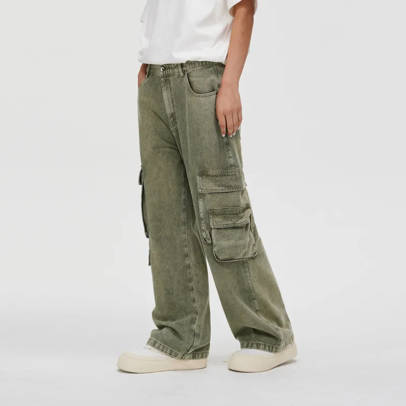 RASS Jeans Unisex Green-4