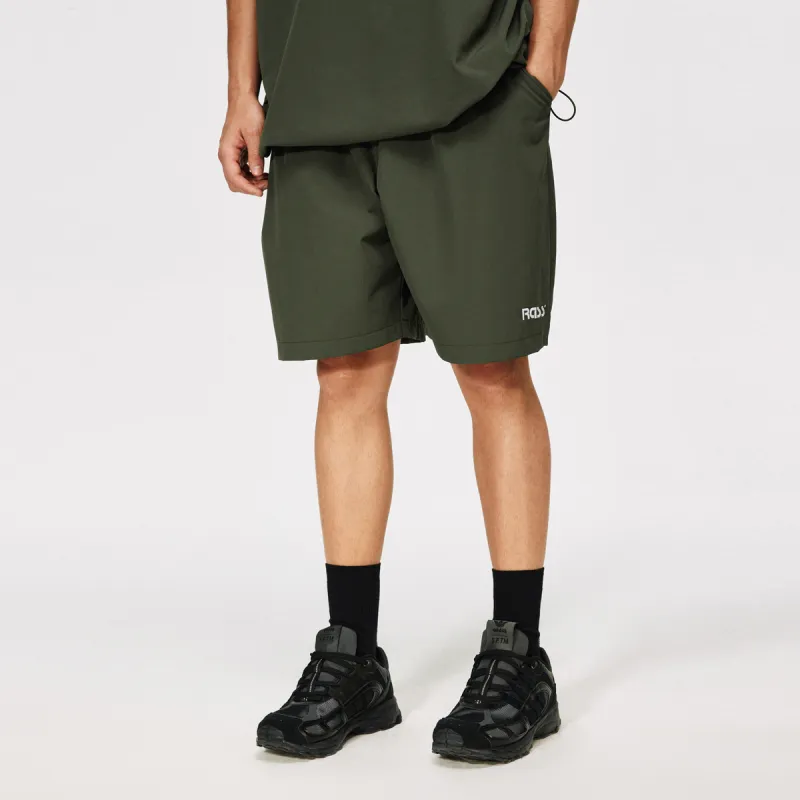 RASS Casual Shorts Unisex Green-5