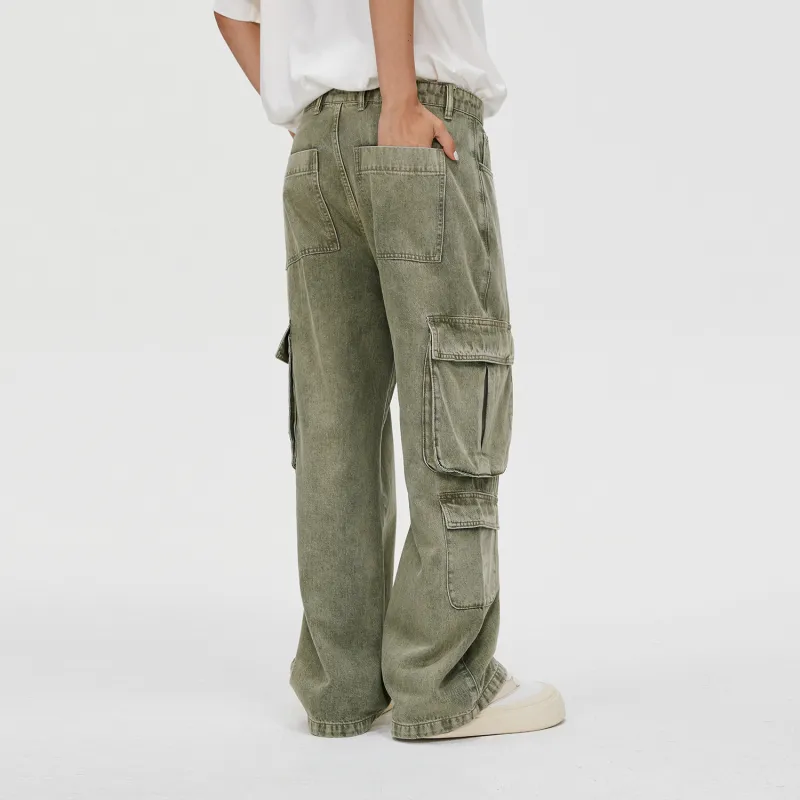 RASS Jeans Unisex Green-5
