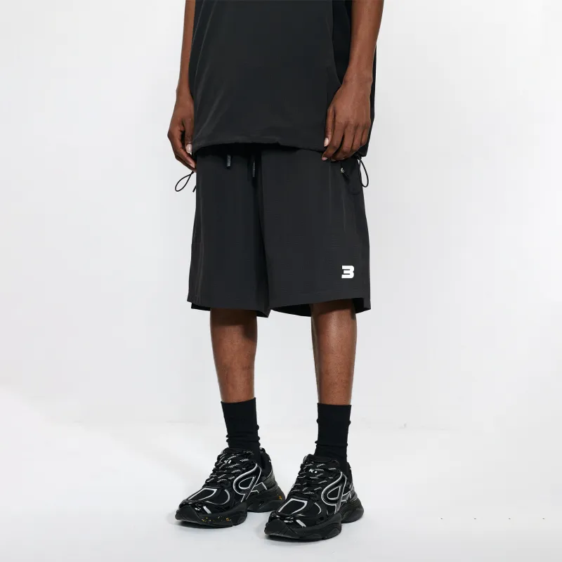 RASS Casual Shorts Unisex Dark Gray-4