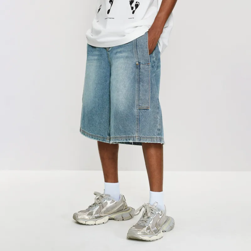RASS Denim Shorts Unisex-3