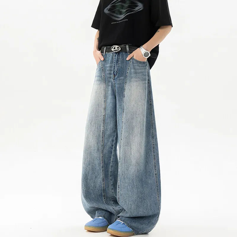 KSEK Jeans Unisex Denim Blue-3