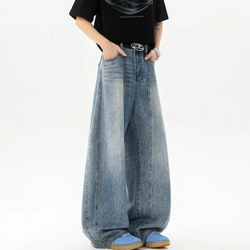 KSEK Jeans Unisex Denim Blue-5
