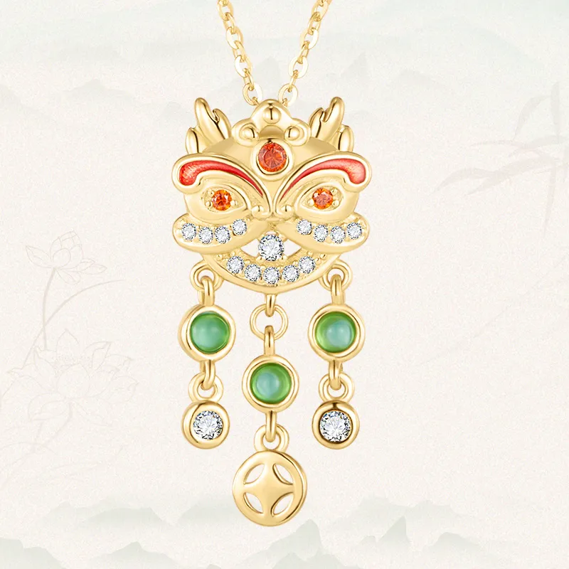 MAMADESHOUHU Chalcedony Jade Necklaces Women's-9
